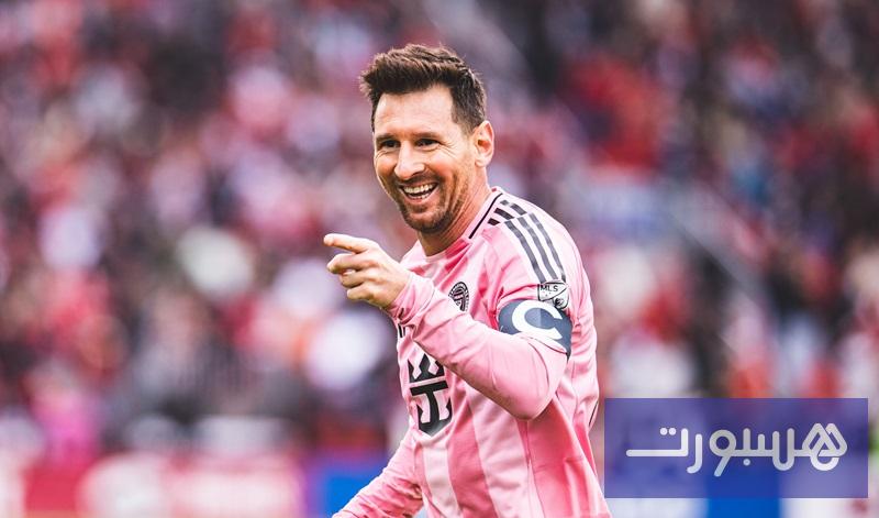 ميسي يحطم رقما قياسيا جديدا في فوز مثير لإنتر ميامي على تورنتو - هسبورت