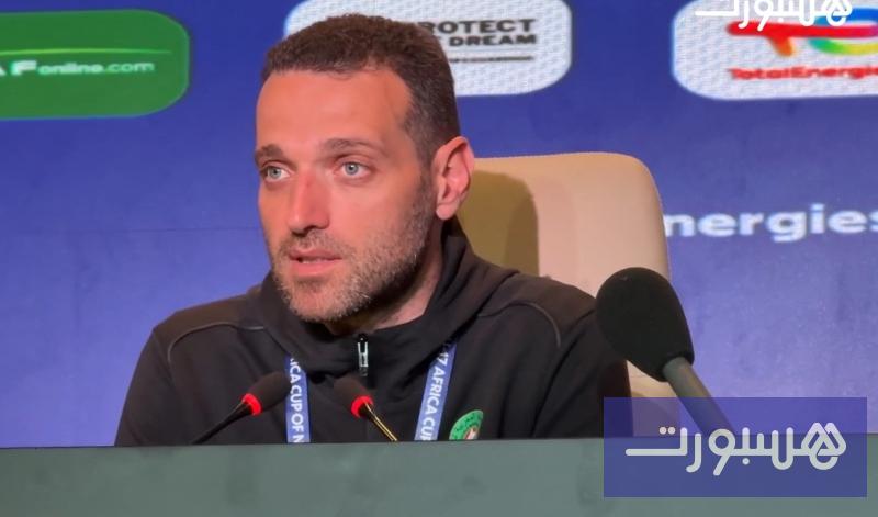 بيريرا يتحدث عن أطوار مباراة تونس - هسبورت