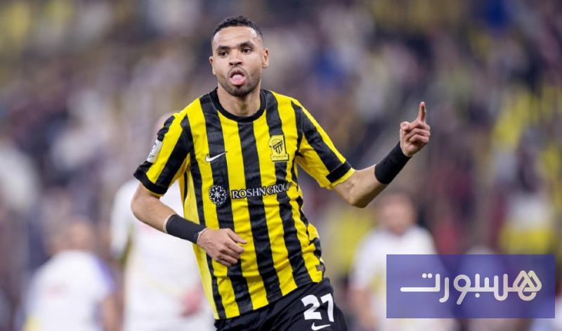 إصابة بيرغوين تعيد النصيري إلى تشكيلة الاتحاد قبل موقعة الشباب - هسبورت