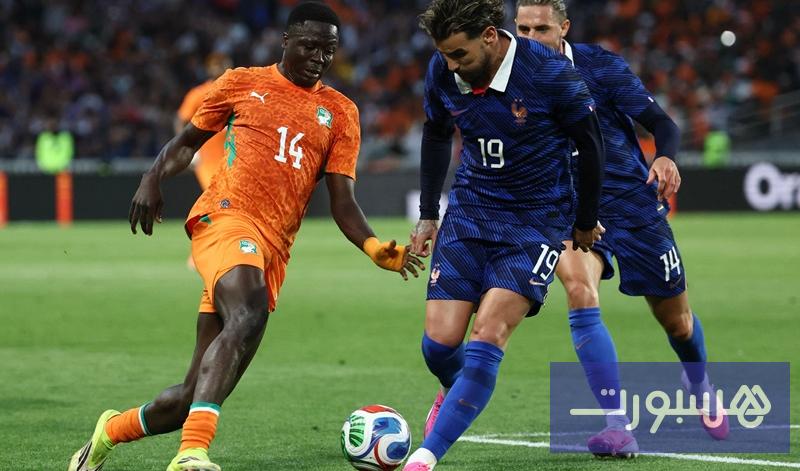 "الأفيال" تحبط "الديوك" بهدفين قبل أيام من كأس العالم 2026 - هسبورت