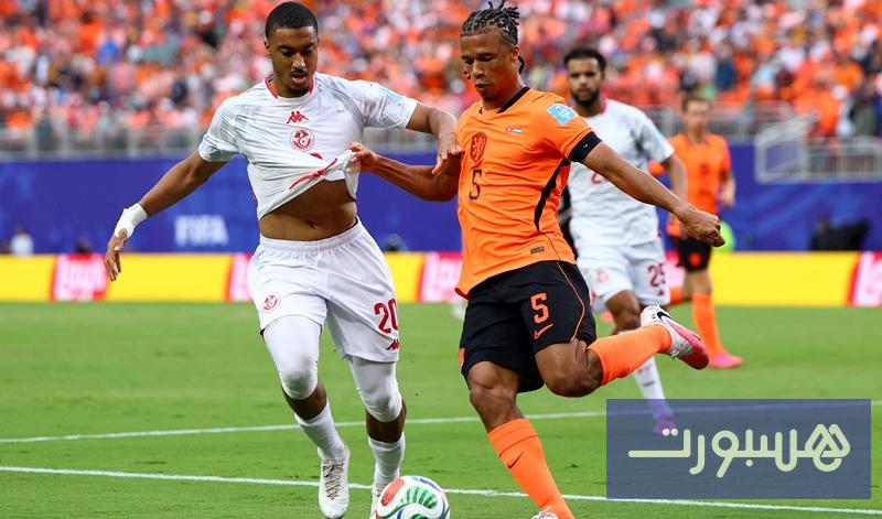 هولندا تفوز على تونس بثلاثية وتصعد لمواجهة المغرب بدور الـ32 في كأس العالم - هسبورت