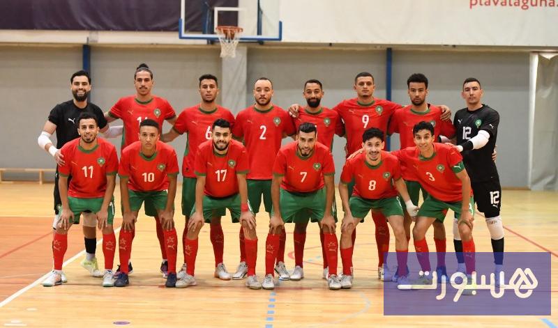 أسود الفوتسال يهزمون مونتينيغرو برباعية - هسبورت