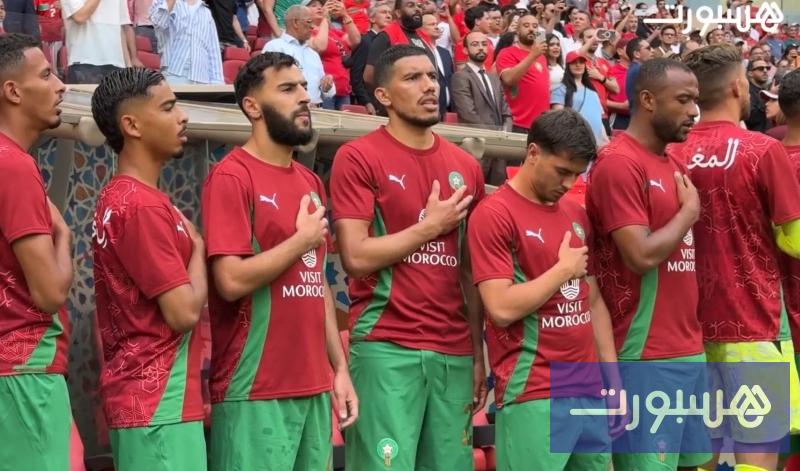 أجواء حماسية أثناء عزف النشيد الوطني في مباراة مدغشقر - هسبورت