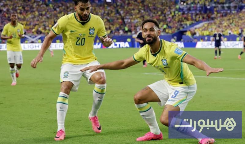 البرازيل تواصل عروضها القوية وتهزم اسكتلندا بثلاثية - هسبورت