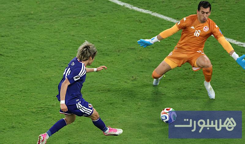 منتخب تونس يخسر برباعية أمام اليابان ويودع كأس العالم 2026 - هسبورت