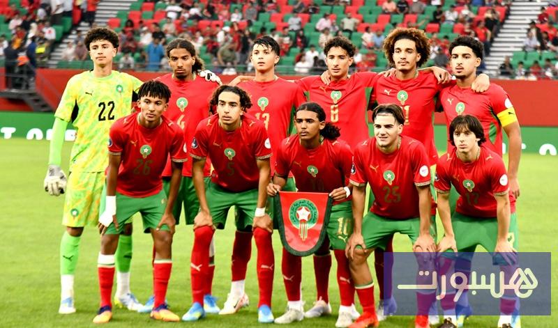 تشكيلة "الأشبال" للقاء منتخب مصر - هسبورت