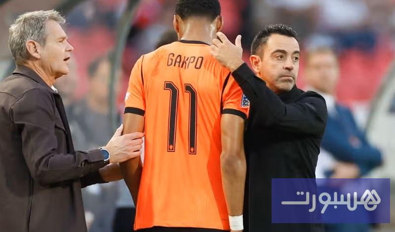 قلق في ليفربول بعد تعرض غاكبو للإصابة في مباراة هولندا وصربيا - هسبورت