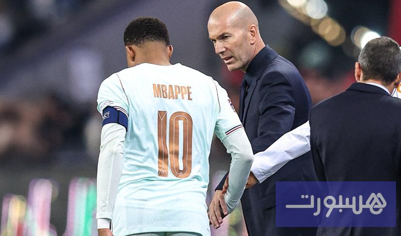 زيدان يثير قلق ريال مدريد بشأن إصابة مبابي معلقا: "لا تبشر بالخير" - هسبورت