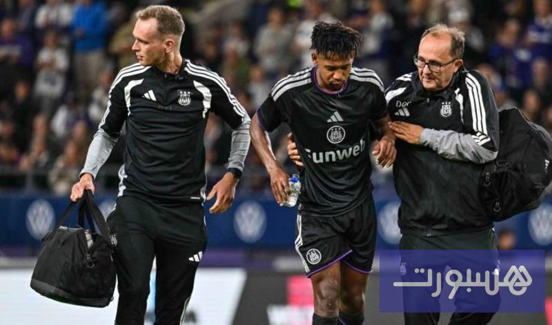 بنطيب يتلقى أخبارا مطمئنة بعد إصابته الخطيرة في الدوري البلجيكي - هسبورت