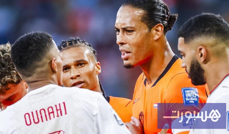 فان دايك: لا أساس للقول إنني طالبت باللعب بـ5 مدافعين أمام المغرب - هسبورت
