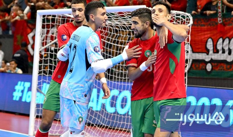 "الكاف" يشيد بأداء "أسود القاعة" أمام مصر في كأس أمم إفريقيا - هسبورت