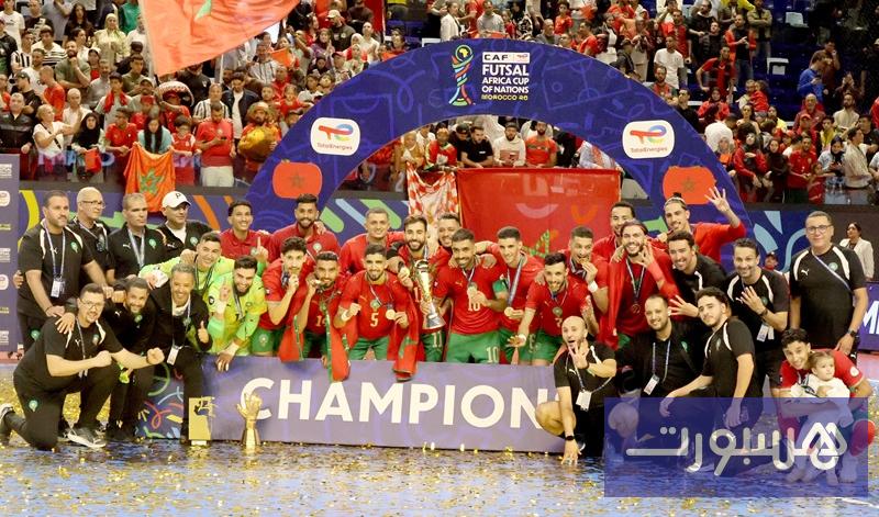 المغرب يسيطر على الجوائز الفردية في كأس إفريقيا لكرة القدم داخل القاعة - هسبورت