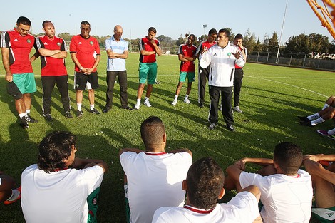 المنتخب المغربي يواصل استعداداته بمراكش لمباراة تانزانيا