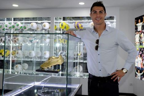 كريستيانو رونالدو رابع هدافي رّيال مدريد في تاريخ الليغا