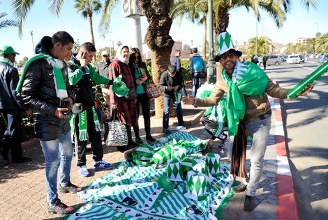 جماهير الرجاء تحجُّ لمراكش لمساندة "النسور" في نهائي المُونديَالِيتُو