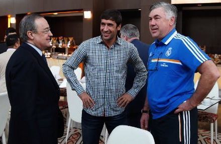 بيريز يعرض على راؤول العودة إلى ريال مدريد