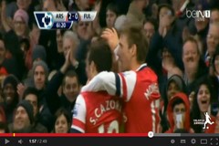 فوز أرسنال على فولهام