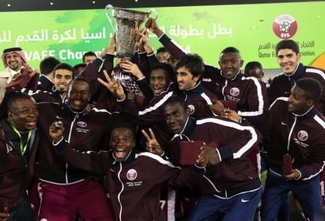 قطر تهزم الاردن بثنائية وتحرز لقبها الأول في بطولة غرب اسيا