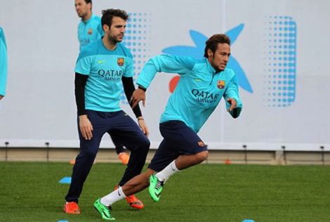 الصحف الاسبانية تهتم بعودة نيمار لتداريب برشلونة
