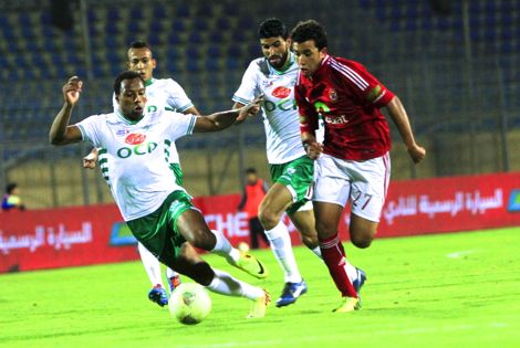 هزيمة صغيرة للدفاع الجديدي أمام الأهلي في كأس "الكاف"