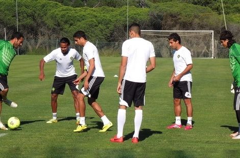آخر حِصة للمنتخب قبل مواجهة أنغولا بـ Estádio Algarve‎