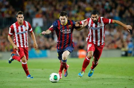 برشلونة وأتليتكو مدريد .. صراع على حسم لقب "الليغا"