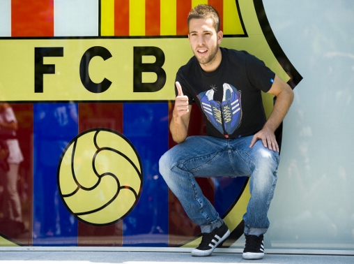 برشلونة يفقد ألبا 10 أيام