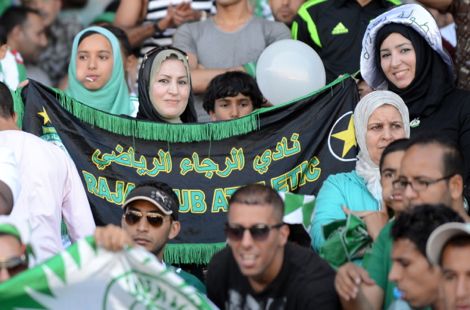 250 تَذكرة لجمهور الرجاء في مباراة "اللَّقب" أمام أولمبيك آسفي