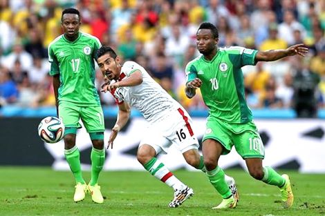 نيجيريا وإيران يسجلان أول تعادل بمونديال البرازيل