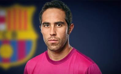 برشلونة يضم حارس تشيلي