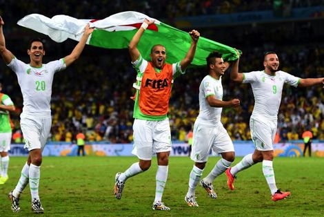 الجزائر ثالث منتخب عربي يبلغ الدور الثاني بعد المغرب والسعودية