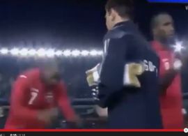 تحية لاعب ترينيداد وتوباغو لميسي
