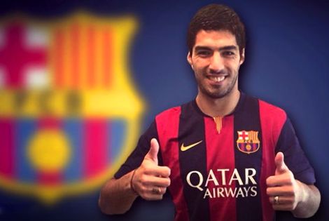 برشلونة يتعاقد على شراء سواريز صاحب "العضة" الشهيرة 5 مواسم