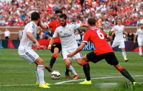 مانشستر يلحق الهزيمة الثالثة بالريال في كأس الابطال
