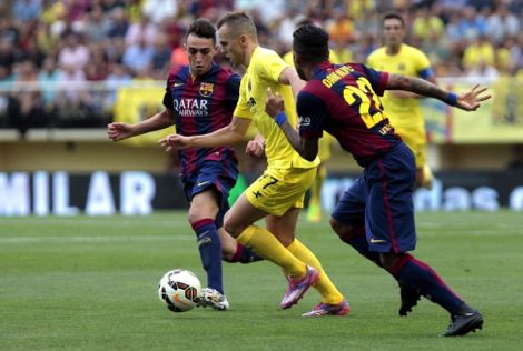برشلونة يحقق فوزه الثاني في "الليغا" بصعوبة على حساب فياريال