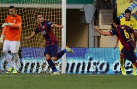 فوز برشلونة على فياريال