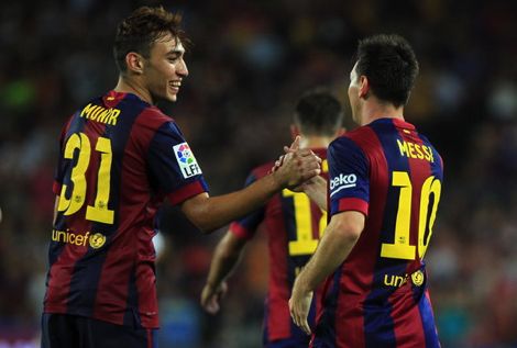 برشلونة يعلن إصابة الحدادي وميسي في مباراة فياريال