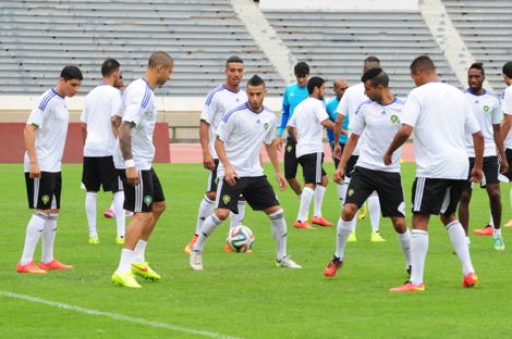 ثاني حِصة تدريبية لـ"أسود الأطلس" بحُضور غالبية اللاعبين‎
