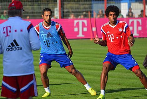 بن عطية يغيب عن تدريبات البايرن
