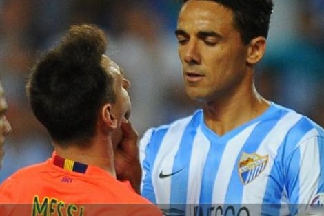 لاعب ملقا: ضربت ميسي لأنه نعتني بـ"ابن العاهرة"