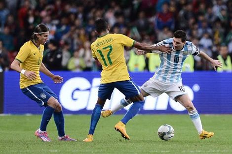 البرازيل ترقص مرتين بهزمها الأرجنتين في ودية بالصين