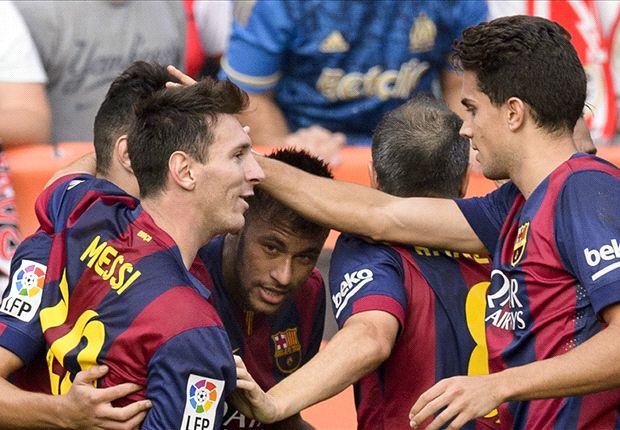برشلونة يواصل انتصاراته بفوزه على رايو فاليكانو