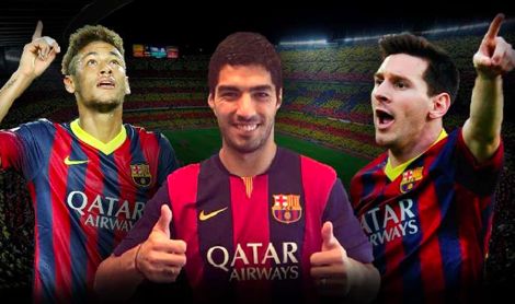 كرويف: سواريز هو حلقة الوصل بين ميسي ونيمار
