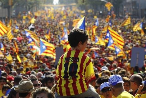 نادي برشلونة ينضم لمؤيدي استفتاء استقلال كاتالونيا