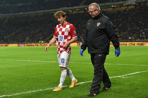 مودريتش يغيب 3 أشهر عن الملكي