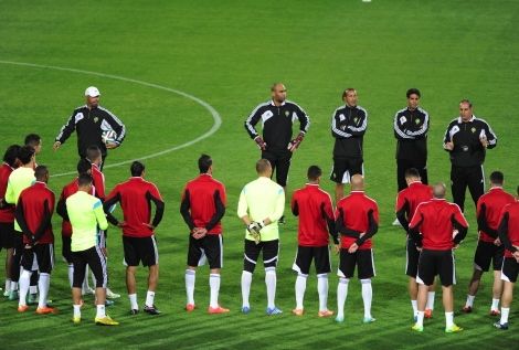 لاعبو المُنتخب يُحضِّرون لودية البنين على وَقْع الصّدمة‎