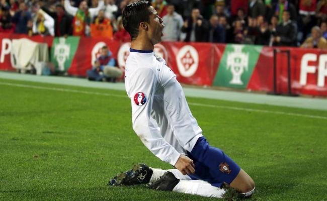 رونالدو هدافا لأمم أوروبا وتصفياتها بـ23 هدفا