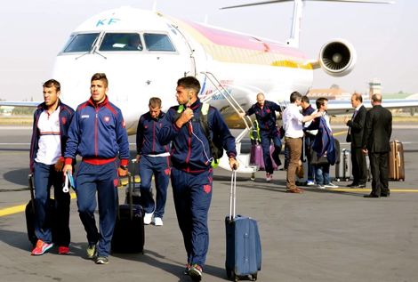سان لورينزو الأرجنتيني يصل المغرب بجميع نجومه