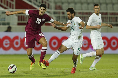 قطر تفور على المنتخب الجزائري ودّيا