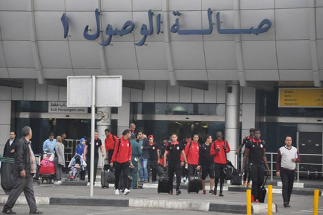 الفتح الرباطي يصل إلى القاهرة